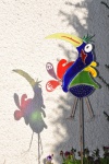 gekke vogel, glasfusing, Glasatelier Vetro Colorato.jpg